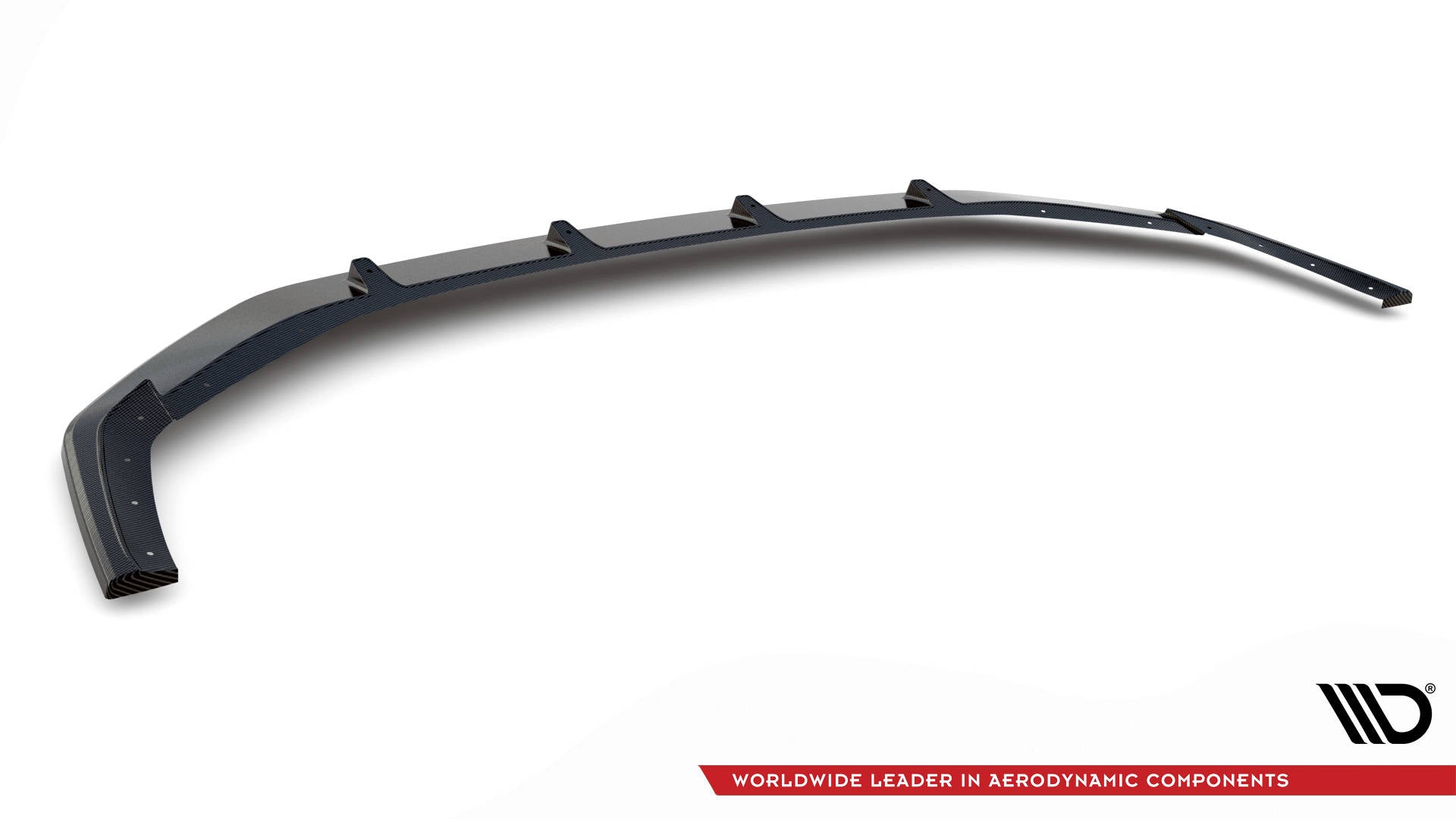 Prepreg carbon fiber front splitter audi rs7 c8
