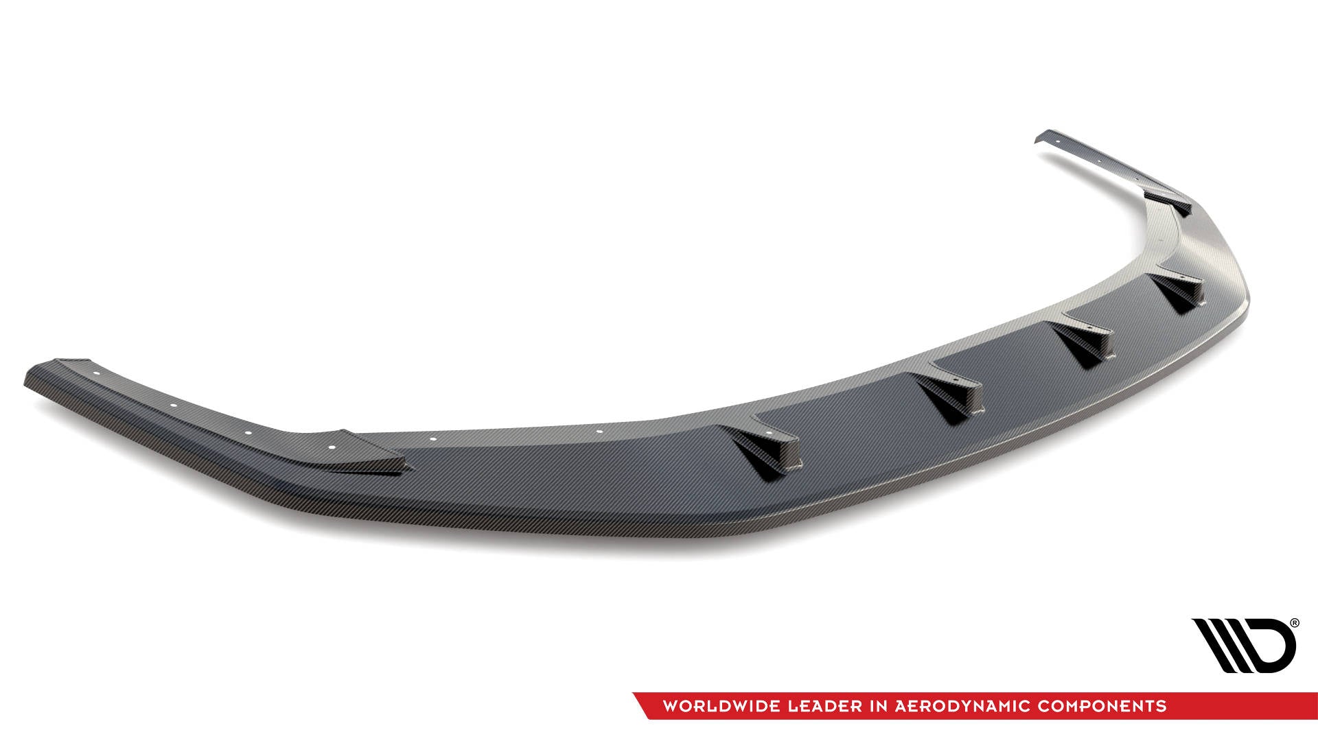 Prepreg carbon fiber front splitter audi rs7 c8