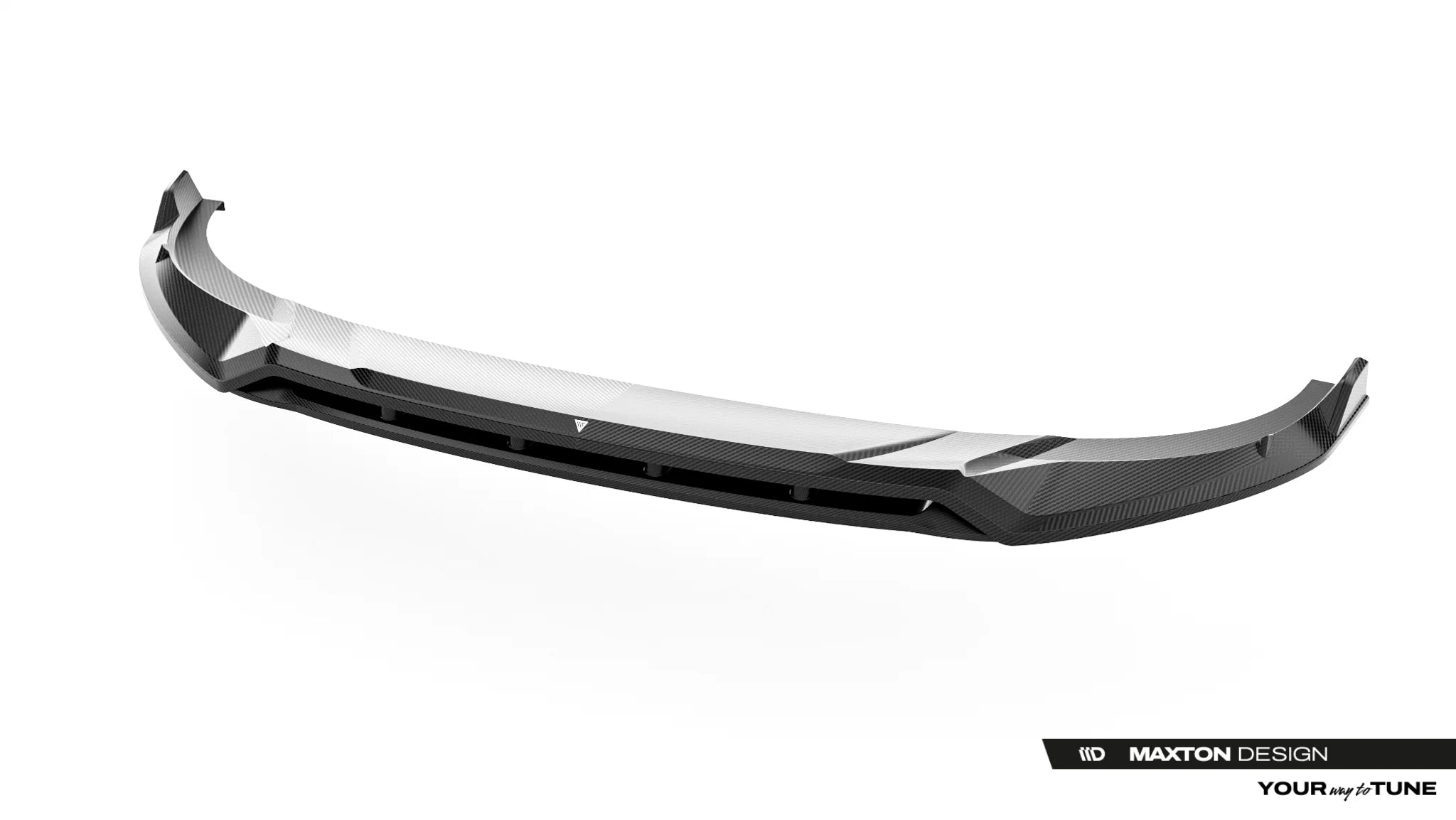 Prepreg karbonfiber front splitter audi rsq8 mk1 ansiktsløftning