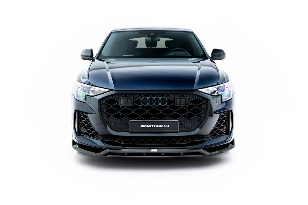 Prepreg karbonfiber front splitter audi rsq8 mk1 ansiktsløftning