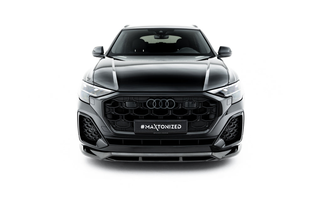 Prepreg kulfiber frontsplitter Audi SQ8 / Q8 S-Line MK1 Facelift