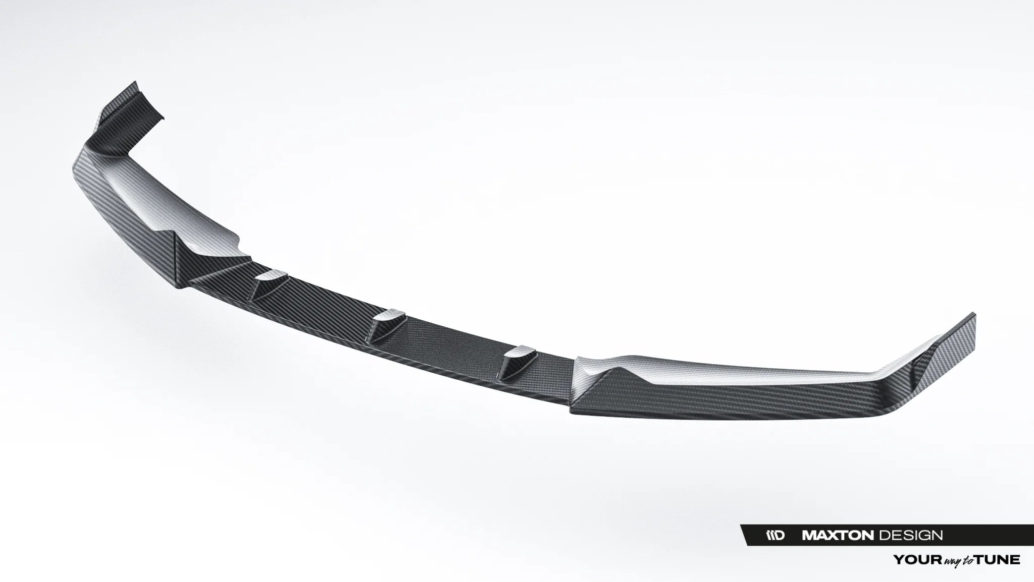 Prepreg carbon fiber front splitter bmw 7 m-pack / m760e / i7 m-pack g70