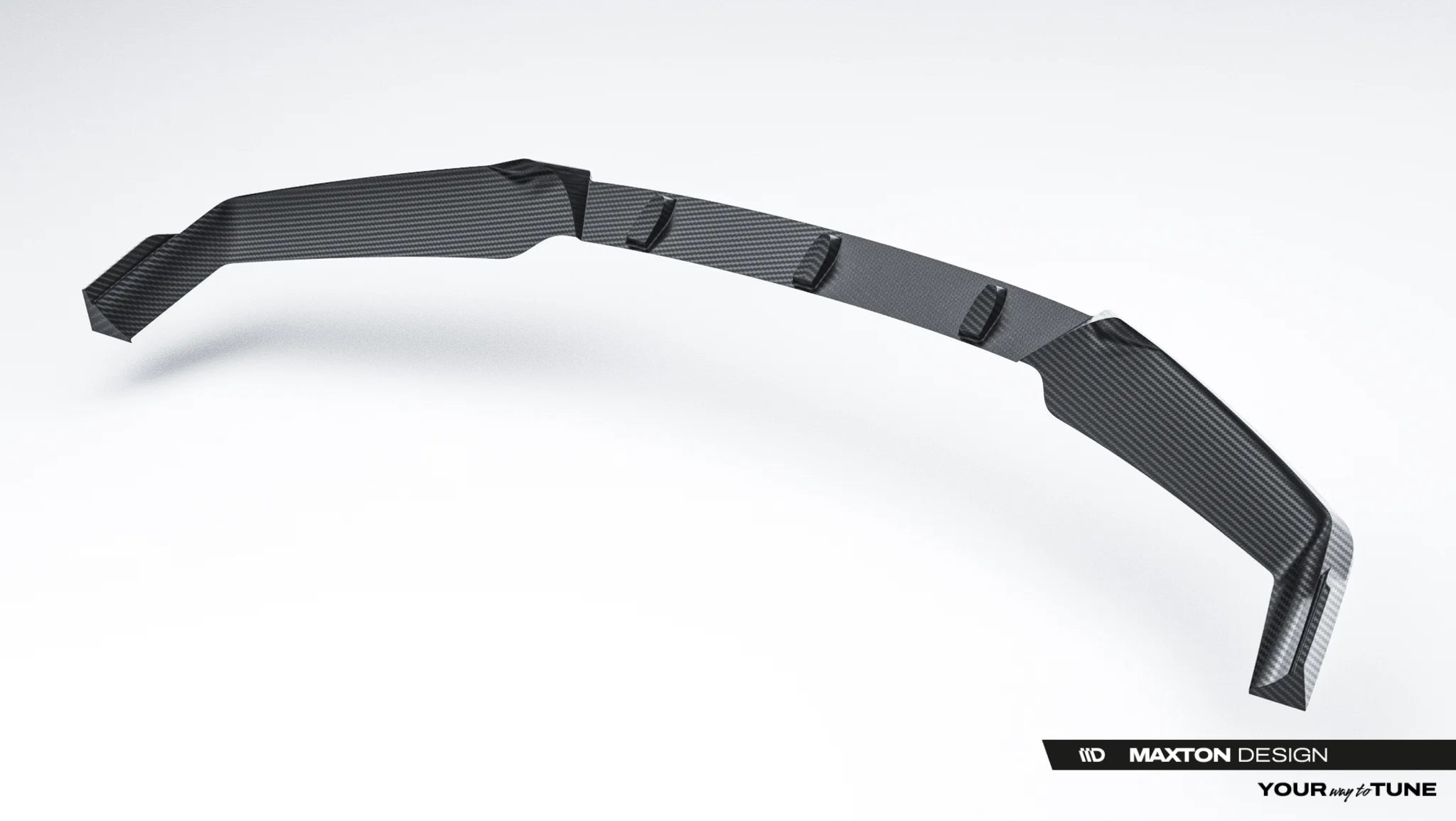 Prepreg carbon fiber front splitter bmw 7 m-pack / m760e / i7 m-pack g70