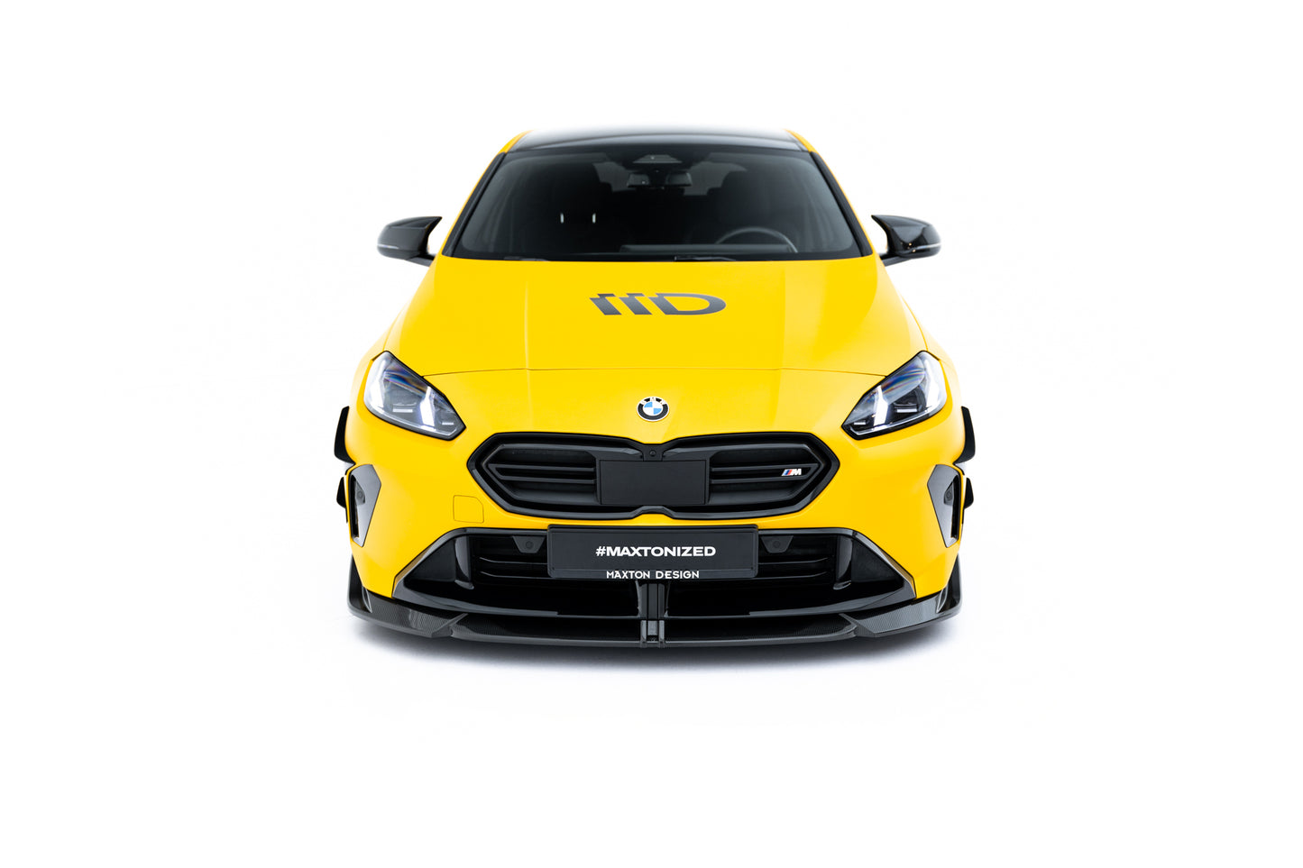 Prepreg carbon fiber front splitter bmw m135i / 1 m-pack f70