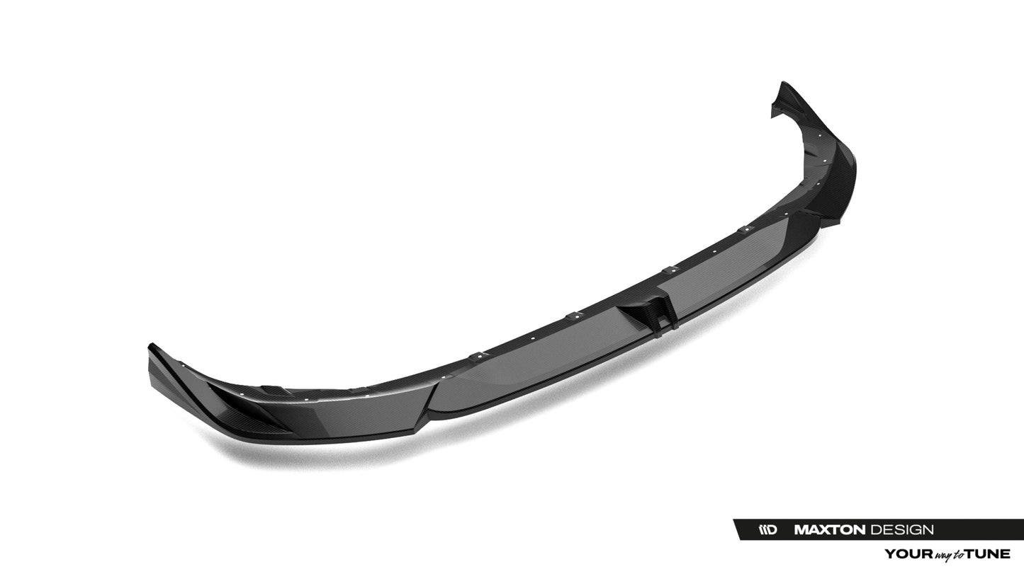 Prepreg carbon fiber front splitter bmw m135i / 1 m-pack f70