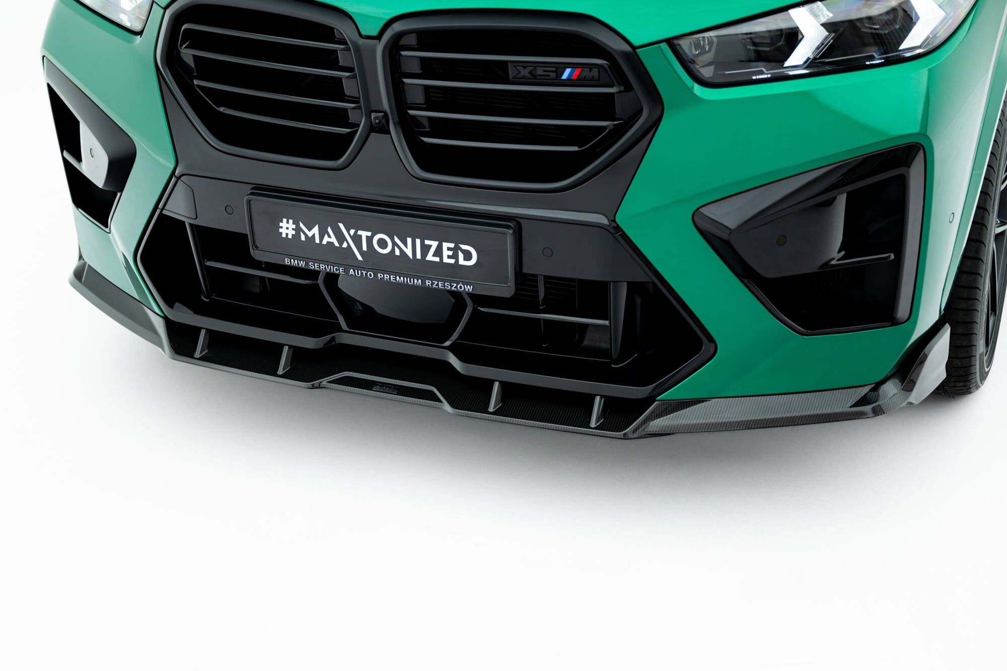 Prepreg Carbon Fiber Front Splits BMW X5 M F95 ansigtsløftning