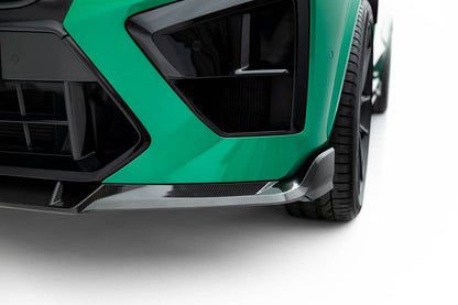 Prepreg carbon fiber front splitter bmw x5 m f95 facelift