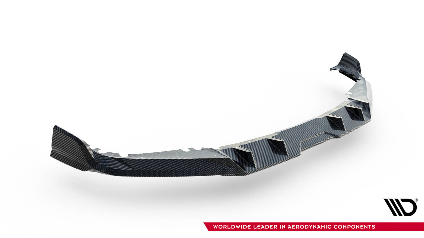 Prepreg carbon fiber front splitter bmw x5 m f95 facelift