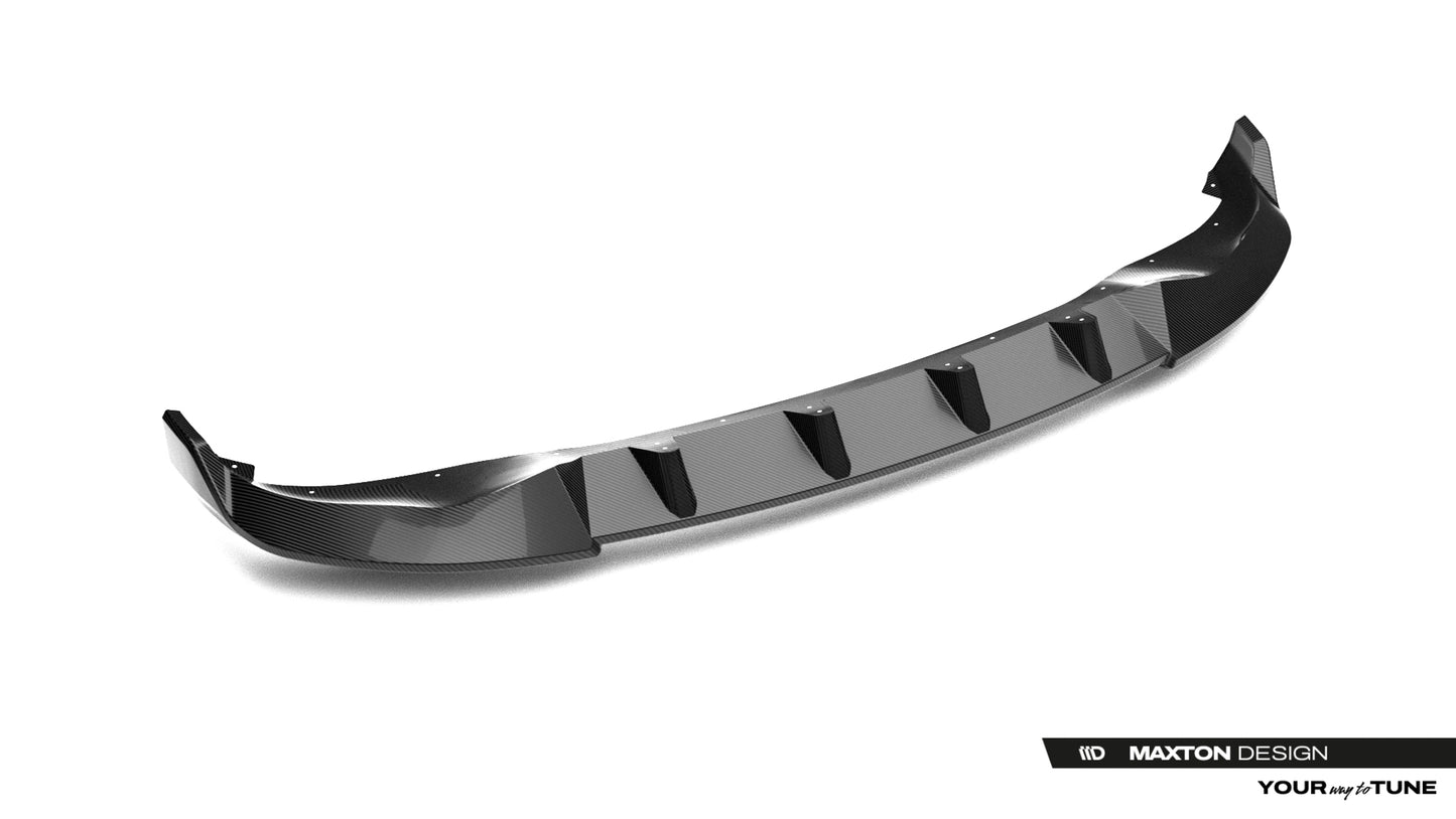 Prepreg carbon fiber front splitter bmw x5 m-pack g05