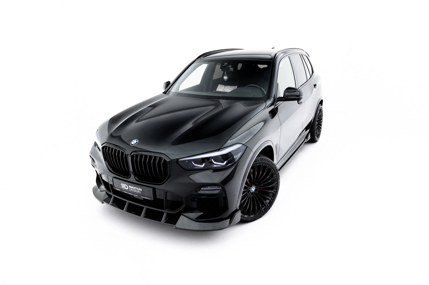 Prepreg carbon fiber front splitter bmw x5 m-pack g05