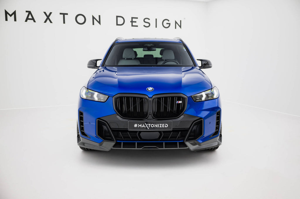 Prepreg carbon fiber front splitter bmw x5 m-pack g05 facelift