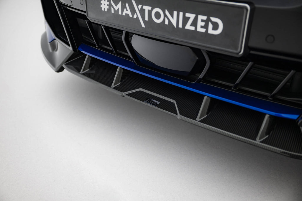Prepreg carbon fiber front splitter bmw x5 m-pack g05 facelift
