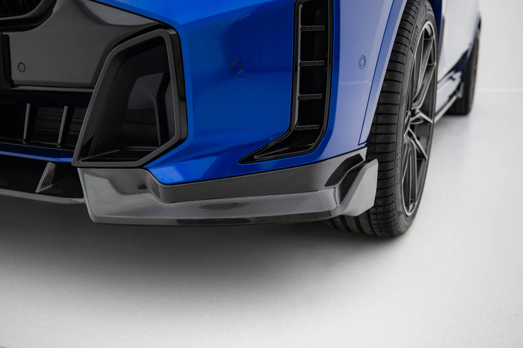Prepreg carbon fiber front splitter bmw x5 m-pack g05 facelift