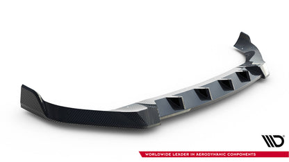 Prepreg carbon fiber front splitter bmw x7 m-pack g07 facelift