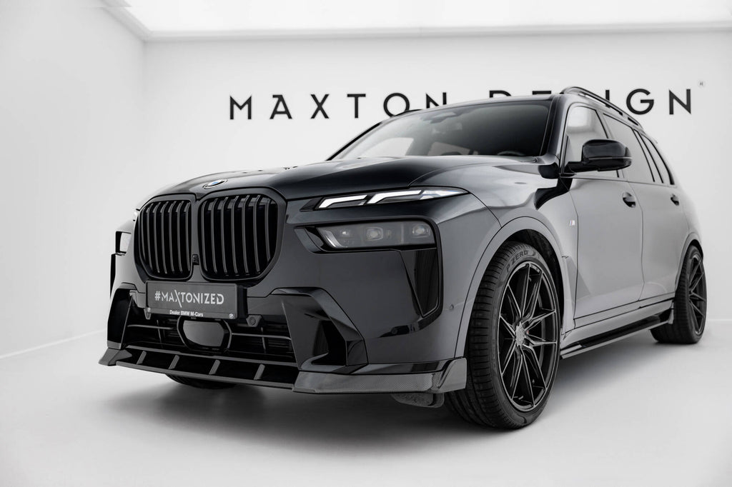 Prepreg Carbon Fiber Front Splits BMW X7 M-Pack G07 Facelift