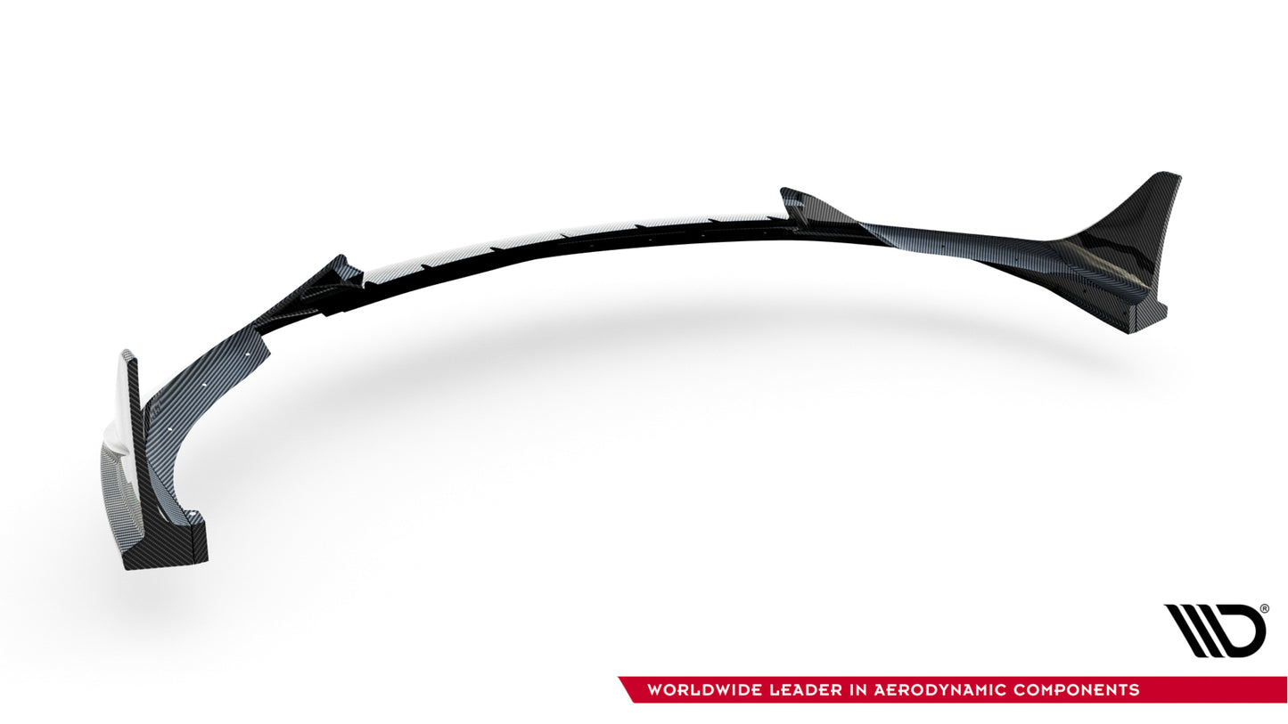 Prepreg carbon fiber front splitter mercedes-amg gt 63 / 55 / 63 s e performance c192