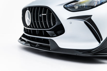 Prepreg carbon fiber front splitter mercedes-amg gt 63 / 55 / 63 s e performance c192