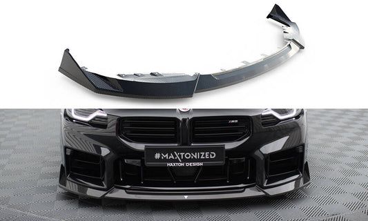 Prepreg carbon fiber front splitter v.1 bmw m2 g87