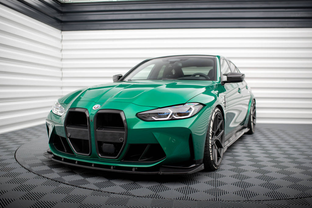 Prepreg -hiilikuitu Front Splits v.1 BMW M3 sitten / kiertäminen G80 / G81