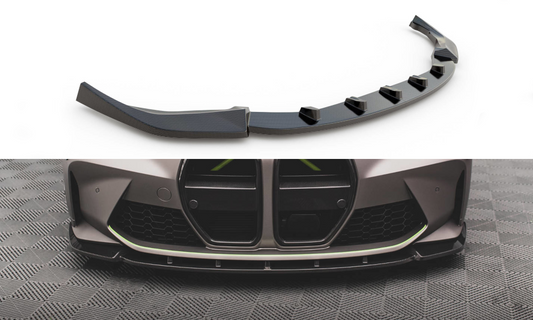 Prepreg carbon fiber front splitter v.1 bmw m4 g82