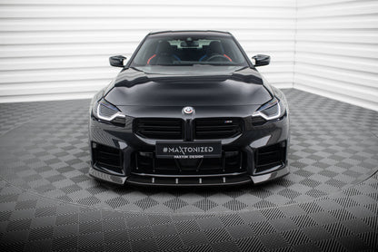 Prepreg carbon fiber front splitter v.2 bmw m2 g87