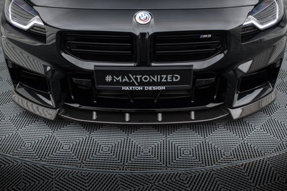 Prepreg carbon fiber front splitter v.2 bmw m2 g87