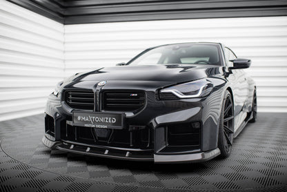 Prepreg carbon fiber front splitter v.2 bmw m2 g87