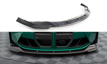 Prepreg carbon fiber front splitter v.2 bmw m3 sedan / touring g80 / g81