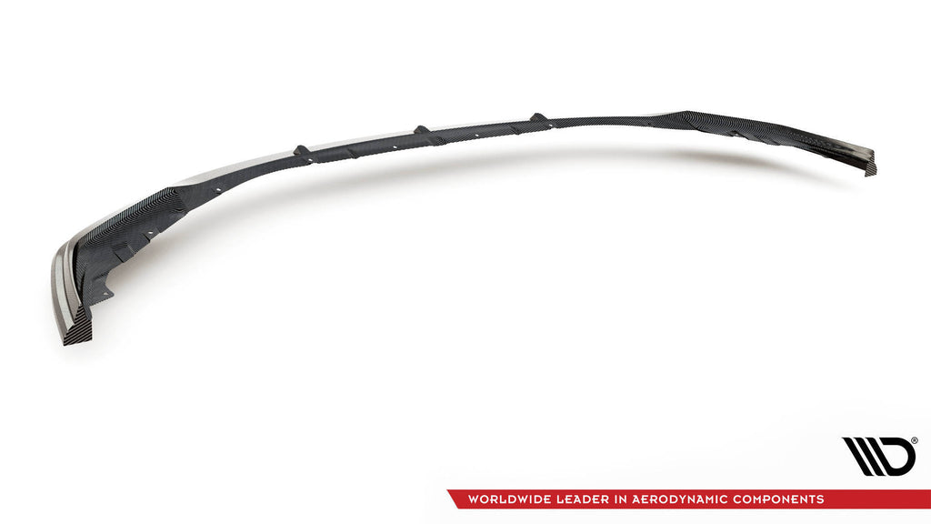 Prepreg carbon fiber front splitter v.2 bmw m3 sedan / touring g80 / g81