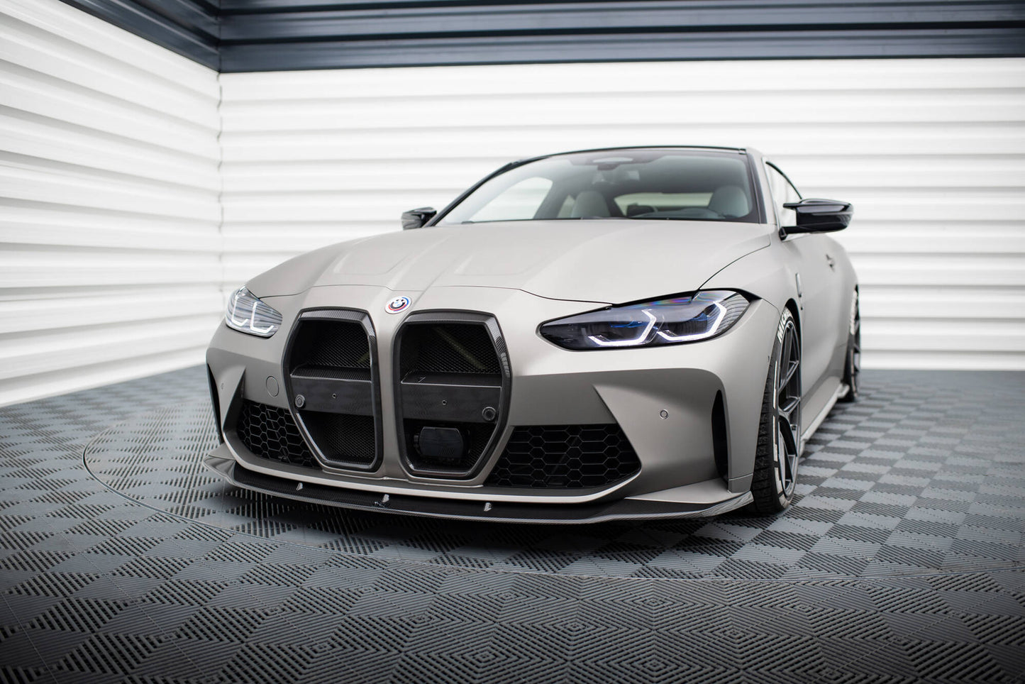 Prepreg Carbon Fiber Front Splits v.3 BMW M4 G82 / M3 G80