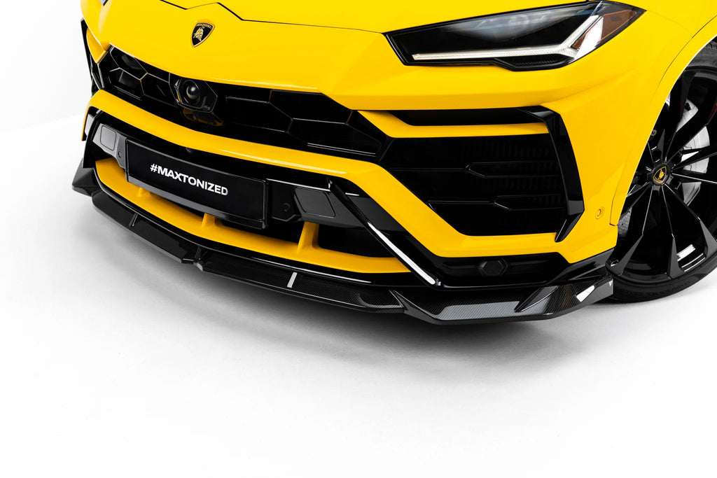 Prepreg carbon fiber front splitter suitable for lamborghini urus mk 1