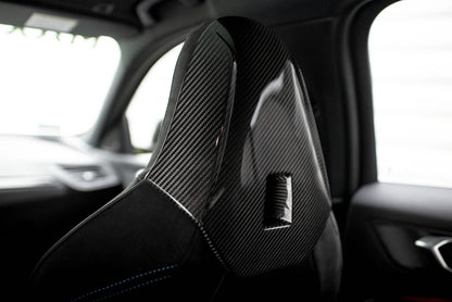 Prepreg carbon fiber headrests bmw 1 f40 m135i