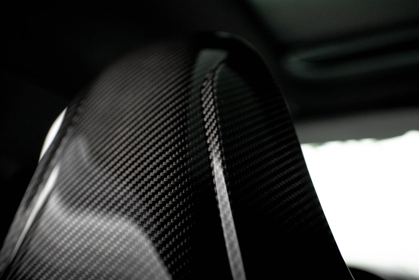 Prepreg carbon fiber headrests bmw 1 f40 m135i