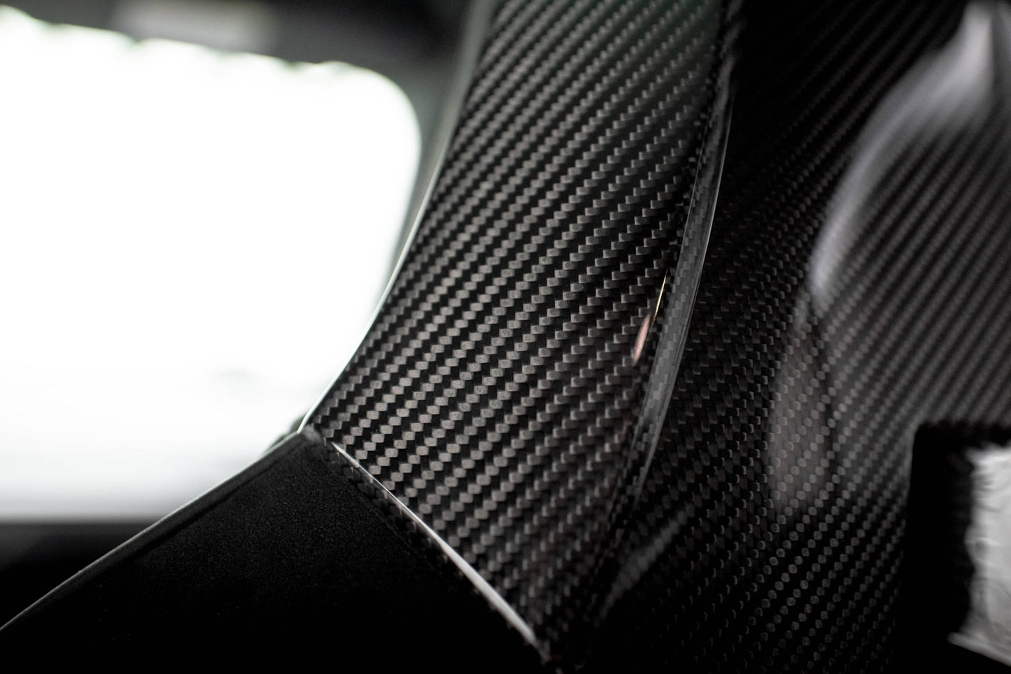Prepreg carbon fiber headrests bmw 1 f40 m135i