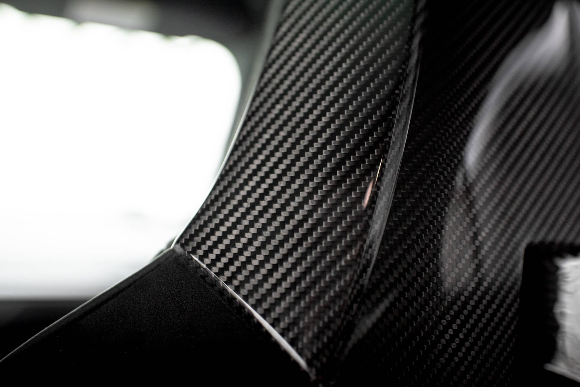 Prepreg carbon fiber headrests bmw 1 f40 m135i