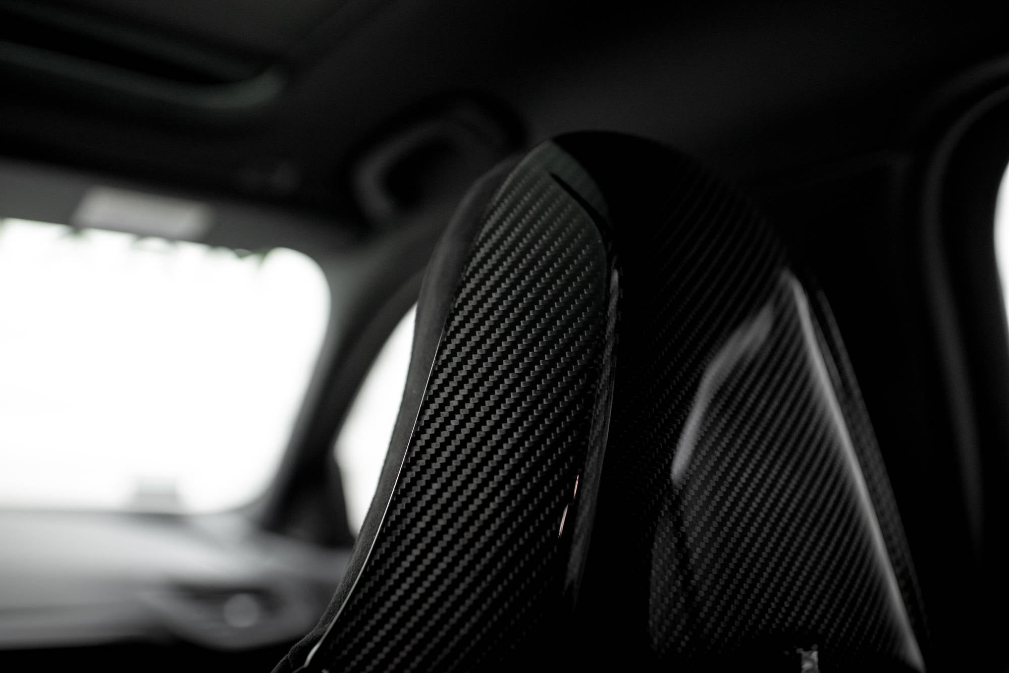 Prepreg carbon fiber headrests bmw 1 f40 m135i