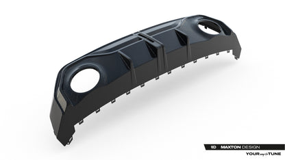 Prepreg carbon fiber rear diffuser audi rs3 sedan 8y facelift