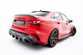 Prepreg kulfiber bagdiffusor Audi RS3 sedan 8y facelift
