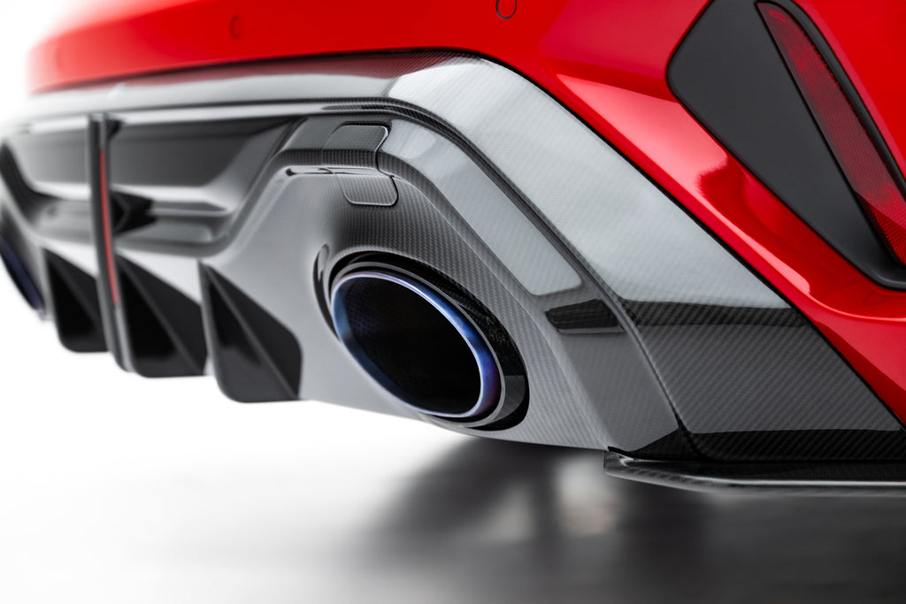 Prepreg kulfiber bagdiffusor Audi RS3 sedan 8y facelift