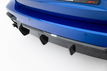 Prepreg carbon fiber rear diffuser audi rs6 c8  (version with towbar)