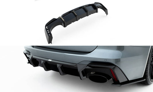 Prepreg carbon fiber rear diffuser audi rs6 c8 (version without towbar)