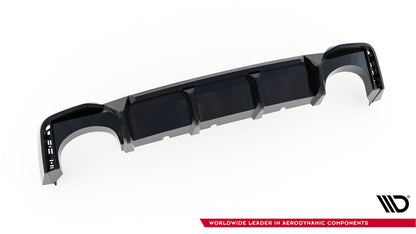 Prepreg carbon fiber rear diffuser audi rs7 c8 c8 (version without towbar)