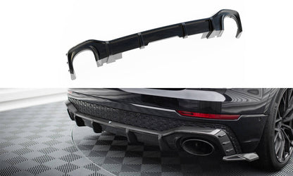 Prepreg carbon fiber rear diffuser audi rsq8 mk1