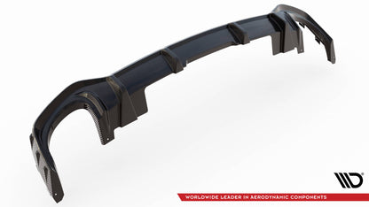 Prepreg carbon fiber rear diffuser audi rsq8 mk1