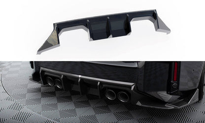 Prepreg carbon fiber rear diffuser bmw m2 g87