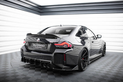 Prepreg carbon fiber rear diffuser bmw m2 g87