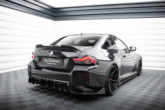 Prepreg carbon fiber rear diffuser bmw m2 g87