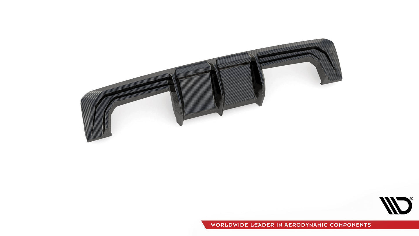 Prepreg carbon fiber rear diffuser bmw m3 sedan / touring g80 / g81