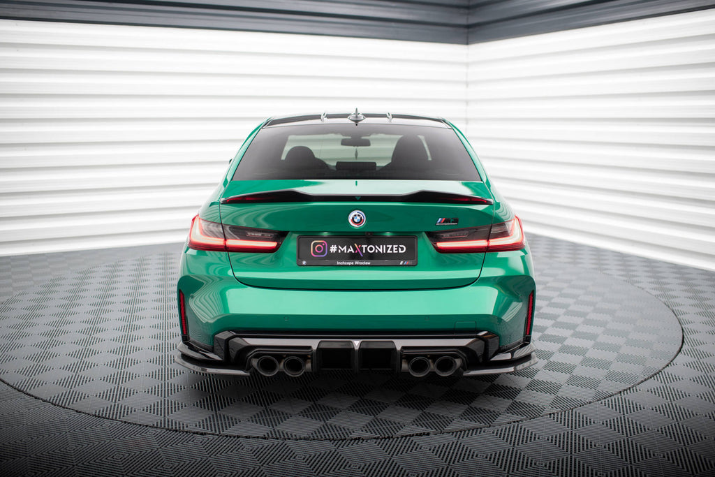 Prepreg carbon fiber rear diffuser bmw m3 sedan / touring g80 / g81