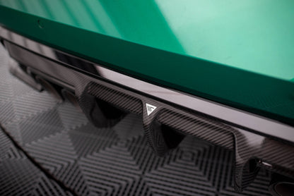 Prepreg carbon fiber rear diffuser bmw m3 sedan / touring g80 / g81